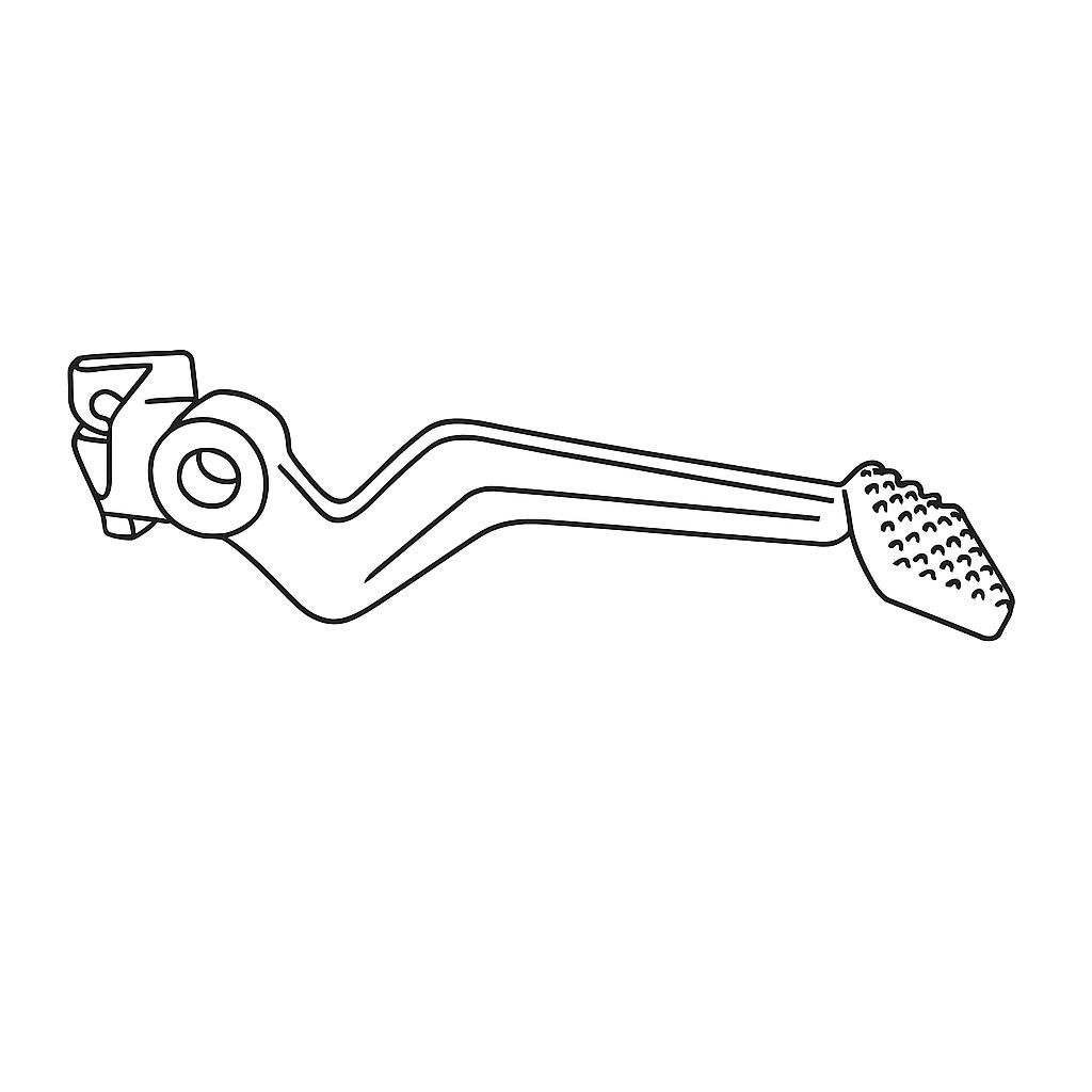 Rear Brake Lever / Pedal - OEM